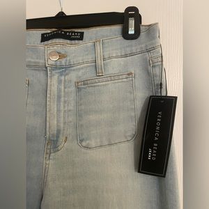 Veronica Beard high rise skinny flare Florence Jeans